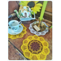 napperon tournesol dentelle