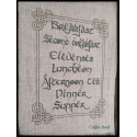 bannière horaire de repas de hobbit