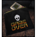 Game Over - Embroidered Clutch bag