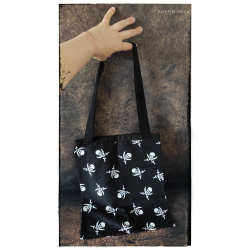 Embroidered tote bag