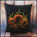 housse de coussin nuit des citrouilles