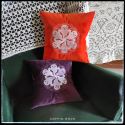 housse de coussin ptits fantôm-ignons violet