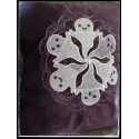 housse de coussin ptits fantôm-ignons violet