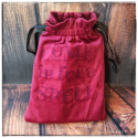 black velvet purse