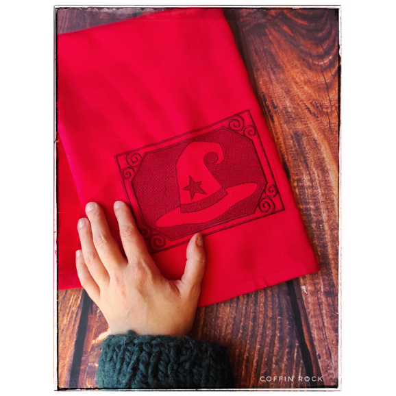 Evil Spirits Black kitchen Towel
