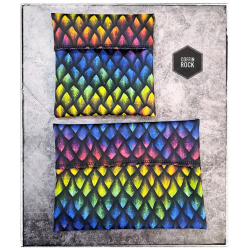 colorful scales waterproof pouch for pads