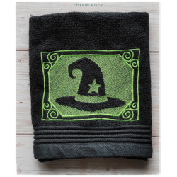 Witchy bath towel