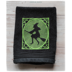 Witchy bath towel