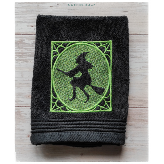 Witchy bath towel