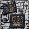Kitchen witch - black kitchen Towel