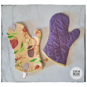 Oven glove - tea time