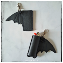 étui à briquet - bat - noir