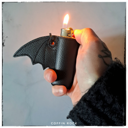 black bat Lighter case