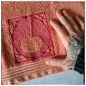 Witchy bath towel