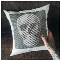 la mort est une illusion - housse de coussin