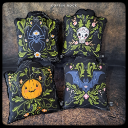 cute cemetary pillow