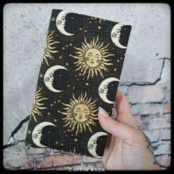 sun and moon - Housse de livre adaptative