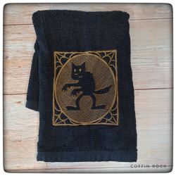 Witchy bath towel