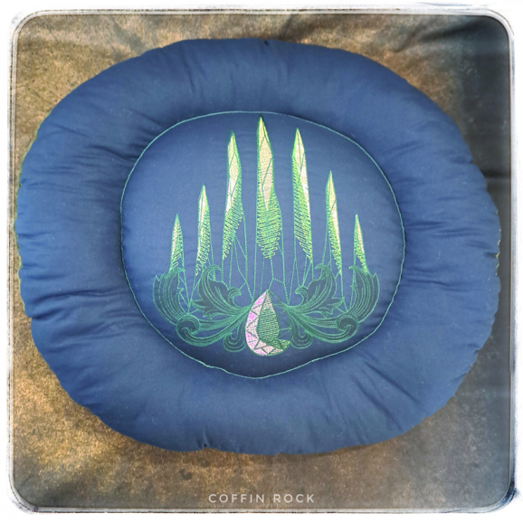 aurore boréale - coussin cosy pour chat