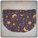 Pochette lune et étoiles