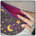 Pochette lune et étoiles