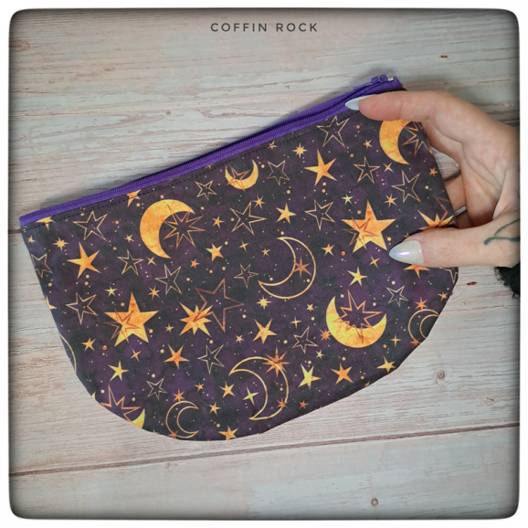 Pochette lune et étoiles