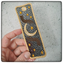 natural lace bookmark