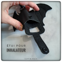 étui pour inhalateur chauve-souris