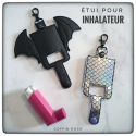 étui pour inhalateur chauve-souris