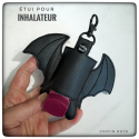 étui pour inhalateur chauve-souris