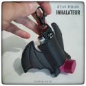 étui pour inhalateur chauve-souris