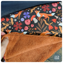 les jolis renards - serviette à cheveuxs renards - serviette à cheveux