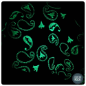 PHOSPHO - halloween paisley - serviette à cheveux