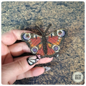 Broche Paon-du-jour