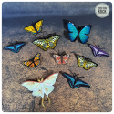 Eastern Tiger Swallowtail brooch