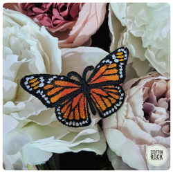 Broche Danaus Plexippus - monarque