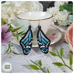 Boucles d'oreilles Monarque