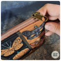 pochette molletonnée retro halloween