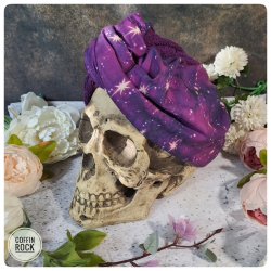 purple whimsical - serviette à cheveux