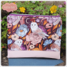 pochette molletonnée douces chouettes