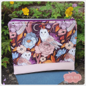 pochette molletonnée douces chouettes