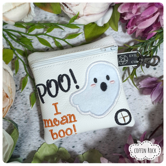 spooky dog mom - poo bag