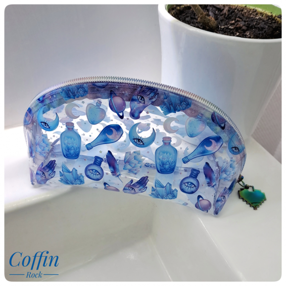 pochette demi lune - moon magic