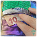porte-feuille crâne grand format