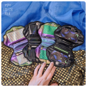 porte-feuille coquillage noir
