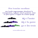 Bouclier moelleux absorbant
