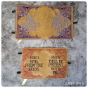 Housse de carnet patience