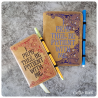 embroidered notebook cover