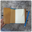 embroidered notebook cover