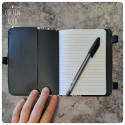 embroidered notebook cover